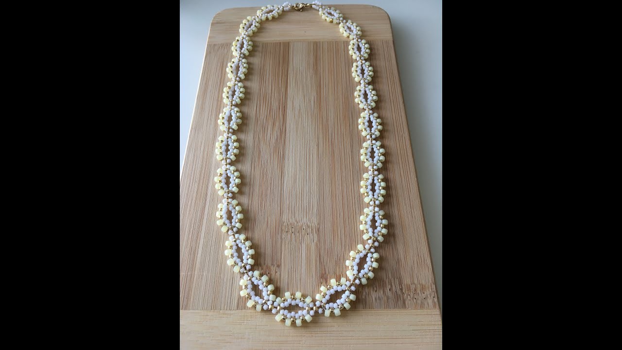BEADING TUTORIAL - Summer Oval Necklace!