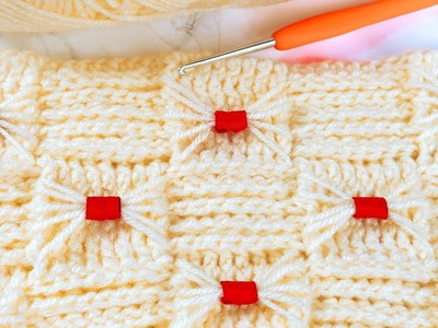 ????children's crochet pattern, crochet. A beautiful and warm pattern for children. Tunisian knitting.