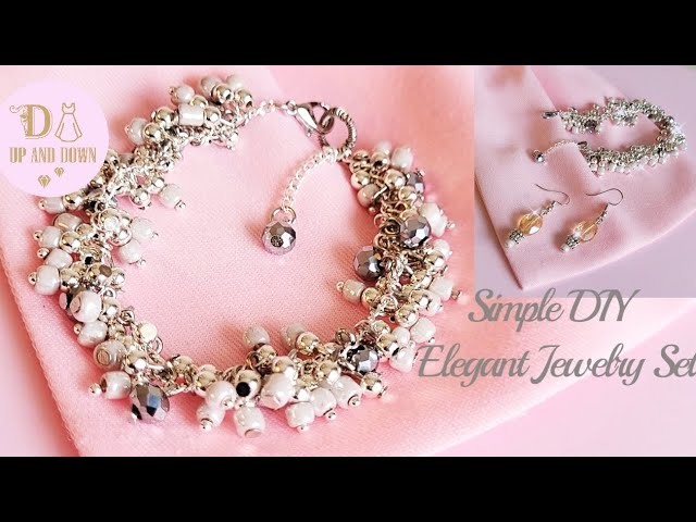 DIY Elegant Jewelry | Easy To Make | Simple Material Yet Luxury Design