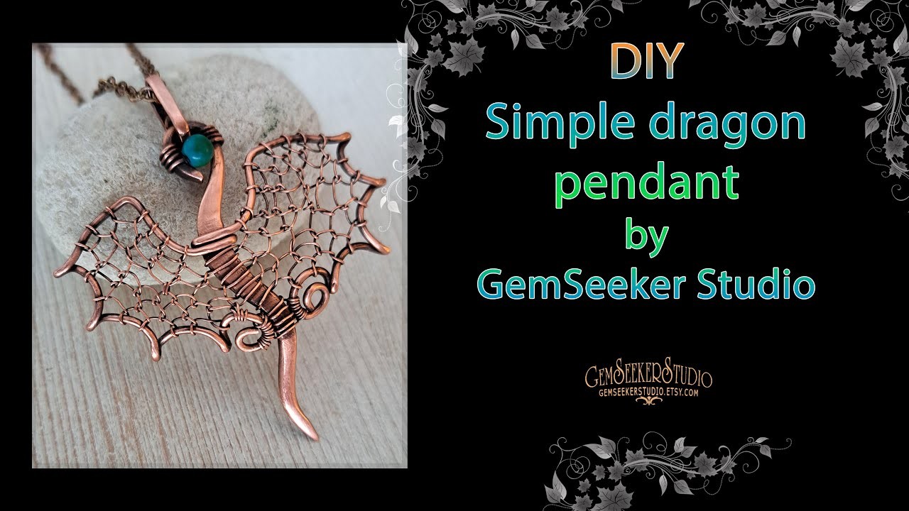 DIY. Let's make a lace Dragon for beginners.