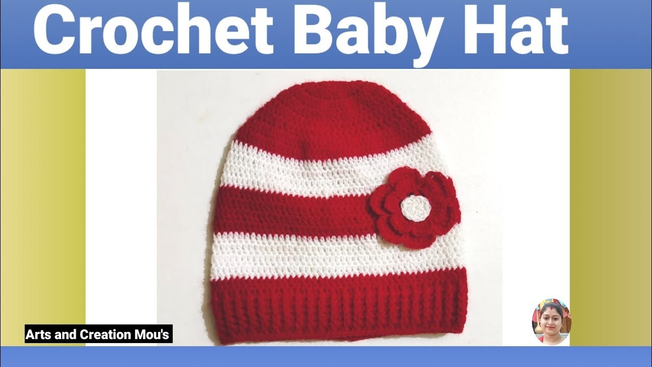 Easy & Fast Crochet Baby Hat.Crochet Baby Hat. Crochet for Beginners
