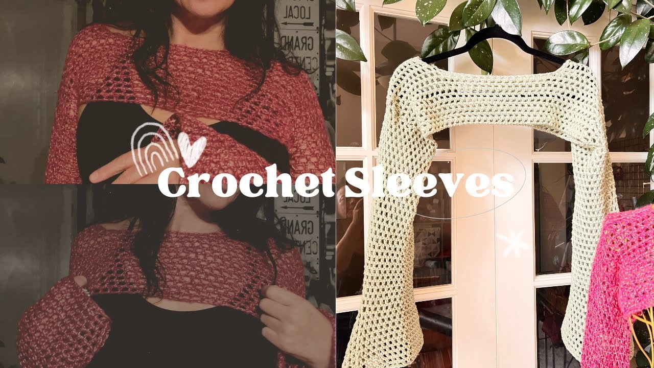 Easy Fishnet Sleeves | Shrug | Bolero | Crochet Tutorial