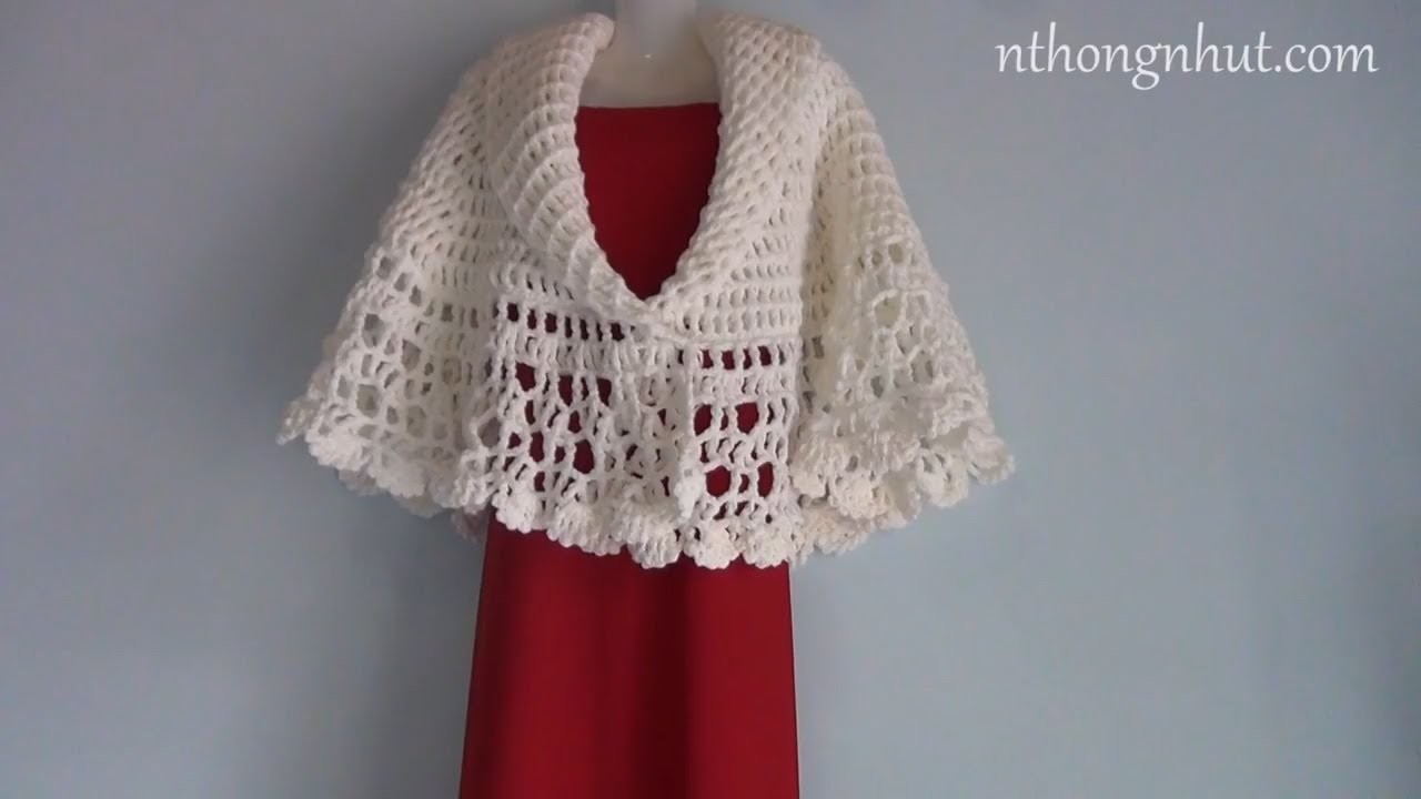 [ENG SUB] Crochet scarf tutorial. Bufanda de lana a crochet fácil. Crochet Scarf With Michelle