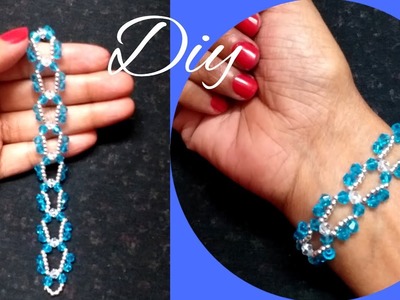 Frozen Butterfly ???? Beaded Bracelet.How to make Bracelet.DIY jewelry #beadingtutorial #beginners