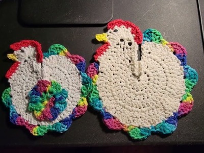 How to CROCHET  a Chicken potholder  so cute all your friends will want one!  @wipandchain