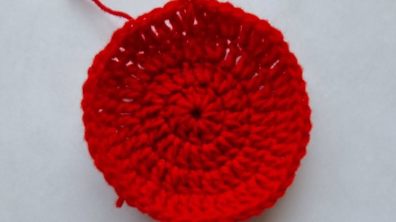 How to Crochet a Flat Circle for Absolute Beginners by Archana Mistry