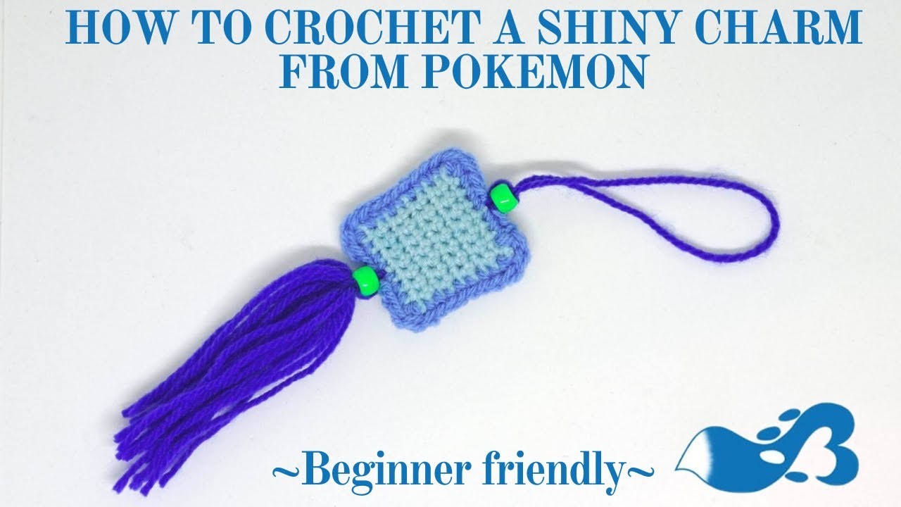 How to crochet a Shiny Charm from Pokémon - free beginner friendly pattern