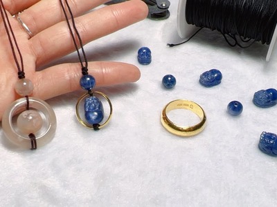 How To Make Pendant Necklace With Your Own Ring? DIY Jewlery Tutorials