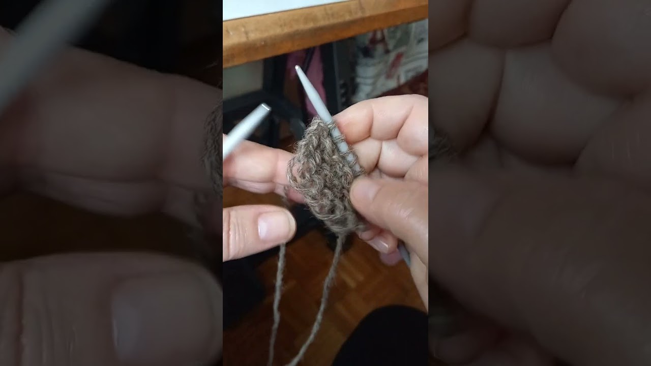 "Klot-frket" za početnike(knitting for beginners)@zujicagrozdanovic2446