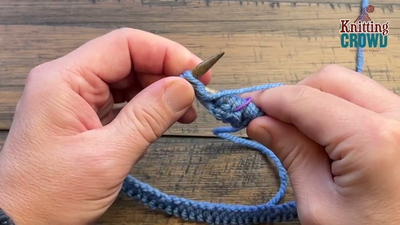 Knit 1 Purl 1 Knit Brim Making