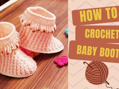 Learn To (Do) BOOTIES CROCHET WITH BEADS Like A Professional - free easy crochet patterns