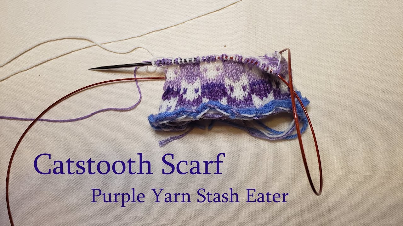 Purple Yarn Stash Eater