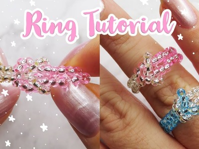 Seed Bead Knot Ring | DIY Jewelry Making Tutorial