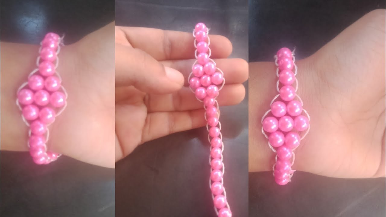 Simple Bracelet Making Tutorial. Diy Bracelet Making Step By Step.