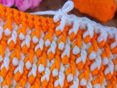 Super crochet the most easiest stitch knitting baby blanket fo beginners.tığişi örğü modeli