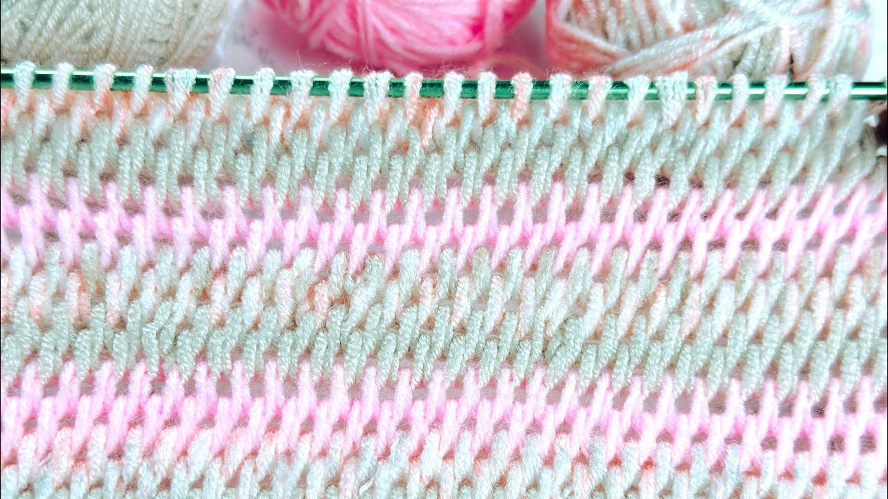 This pattern will make any garment look beautiful. Knitting lessons for beginners