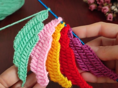 Tunisian crochet|very easy tunisian crochet models|How to crochet