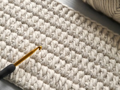 Very EASY Crochet Pattern for Beginners! ???? ✅ BEAUTIFUL Crochet Stitch for Baby Blankets and Bags