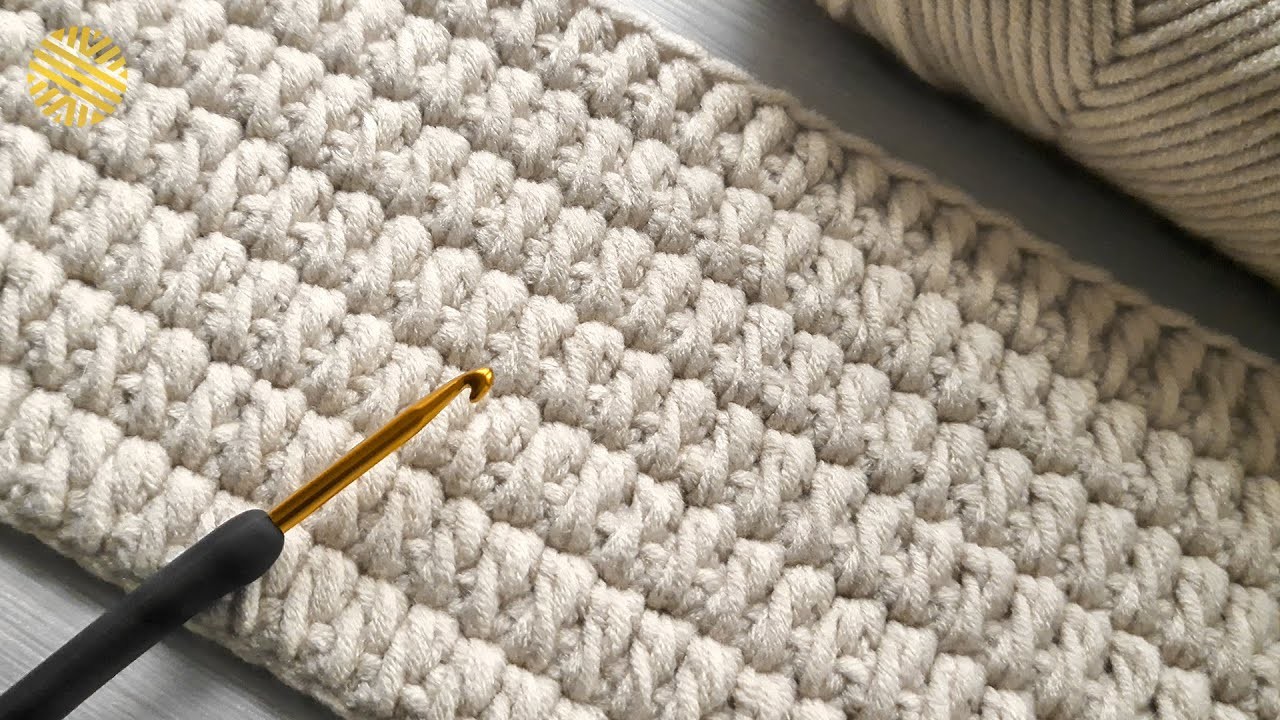 Very EASY Crochet Pattern for Beginners! ???? ✅ BEAUTIFUL Crochet Stitch for Baby Blankets and Bags
