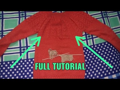 BEAUTIFUL KNITTING PATTERN FULL TUTORIAL|| HOW TO DESIGN A BEAUTIFUL PATTERN