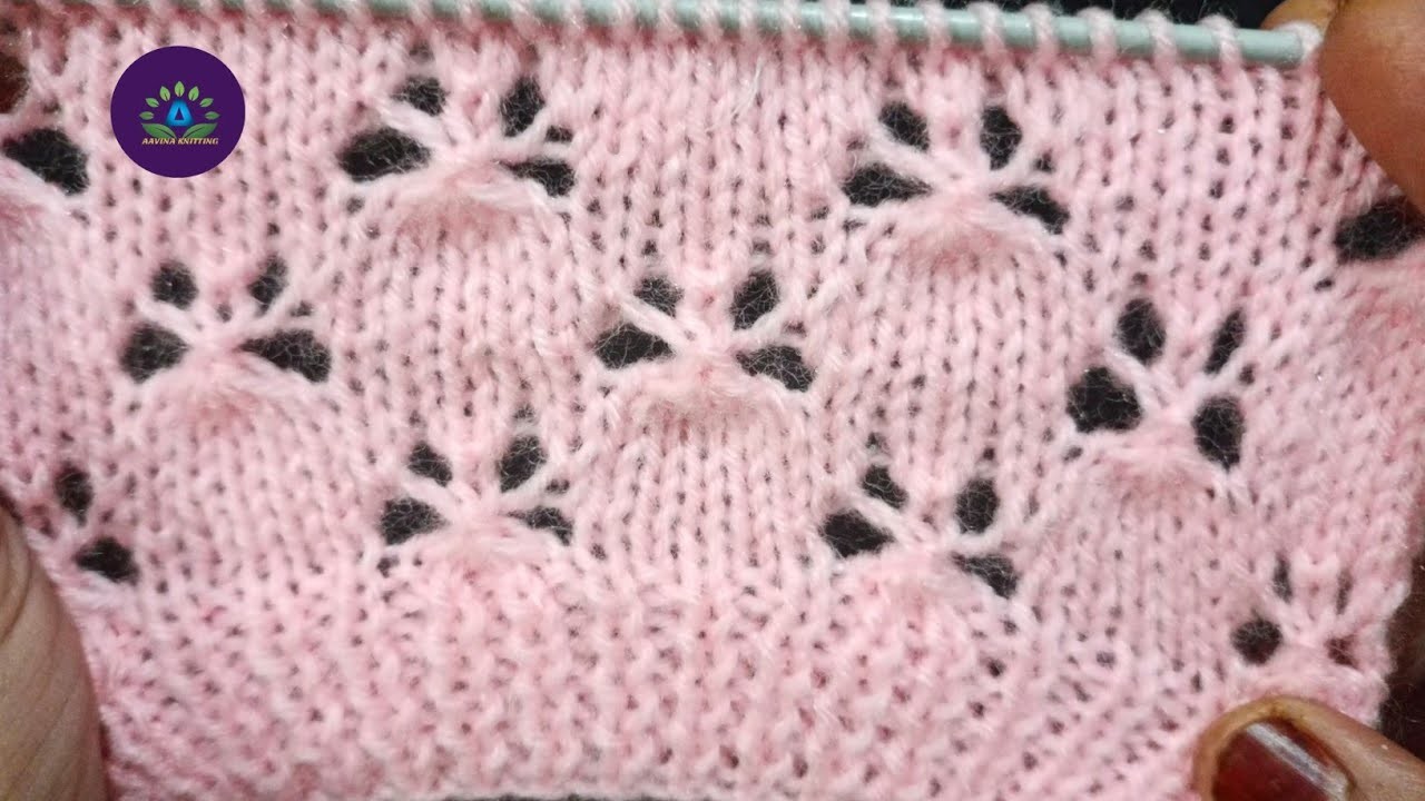 Butterfly pattern for beginners | kids pattern | knitting design #685