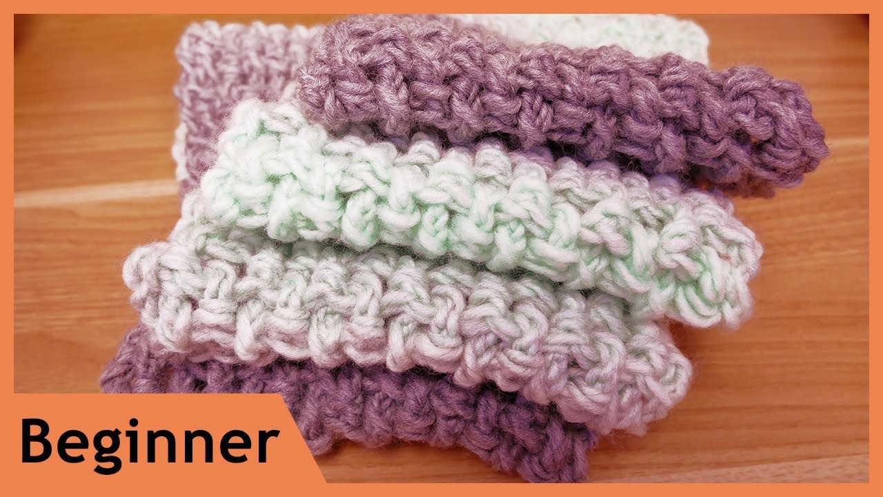 Crochet | Mini basket weave | Colour fade winter scarf | Step-by-step