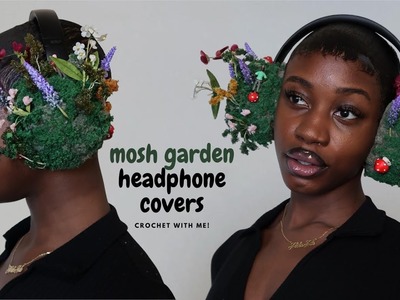 Crochet Mosh Garden Headphone Covers | itslewababy