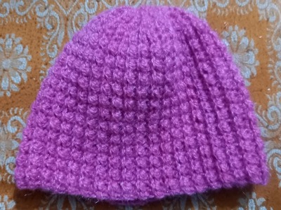 Easy and beautiful crochet cap