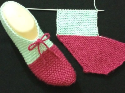 Easy Knitting Socks , Shoes , Ladies Socks