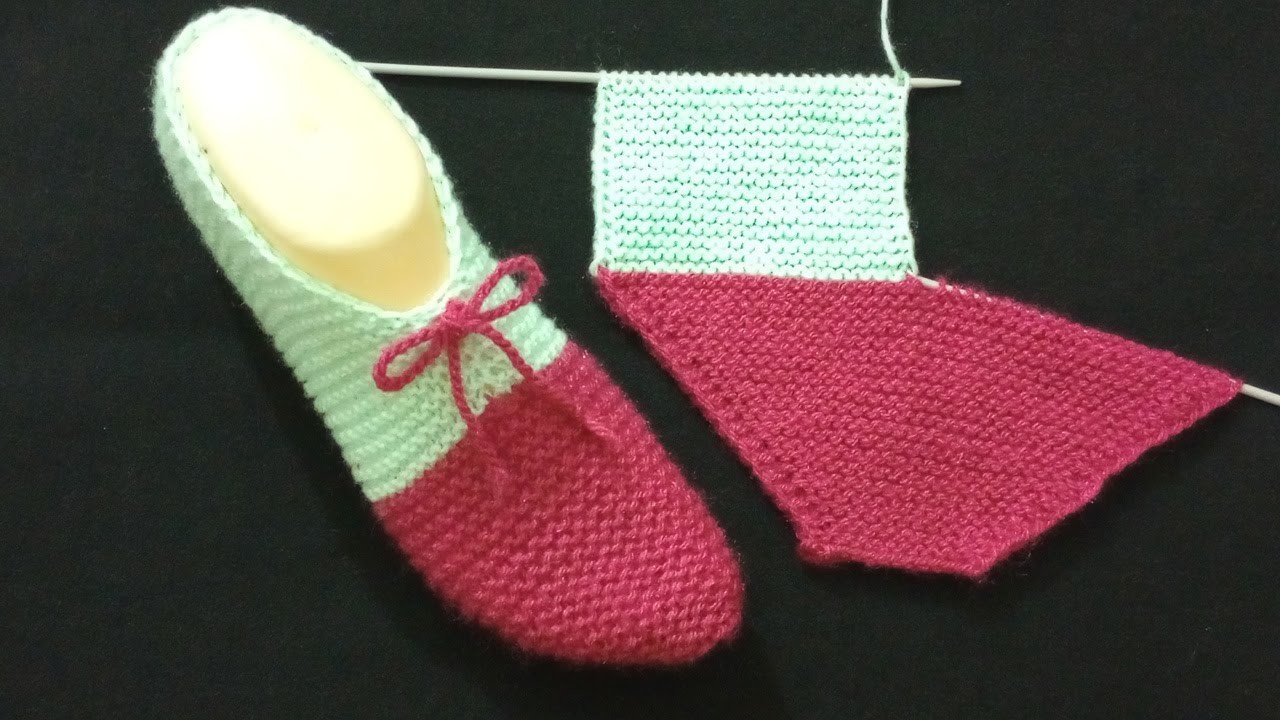 Easy Knitting Socks , Shoes , Ladies Socks
