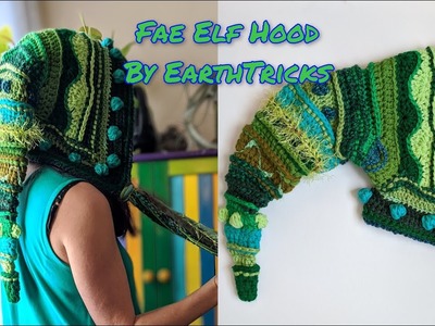 Fae Elf Hood Crochet Patterns By EarthTricks