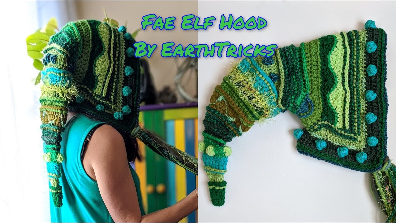 Fae Elf Hood Crochet Patterns By EarthTricks