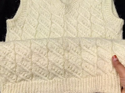 Gents half sweater ki design #sweater ki bunai #knitting design #bunai ke design #bacchon ke sweater