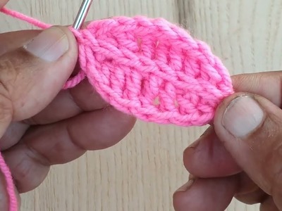 How to crochet amazing leave ||crochet leav design cardigan crochet