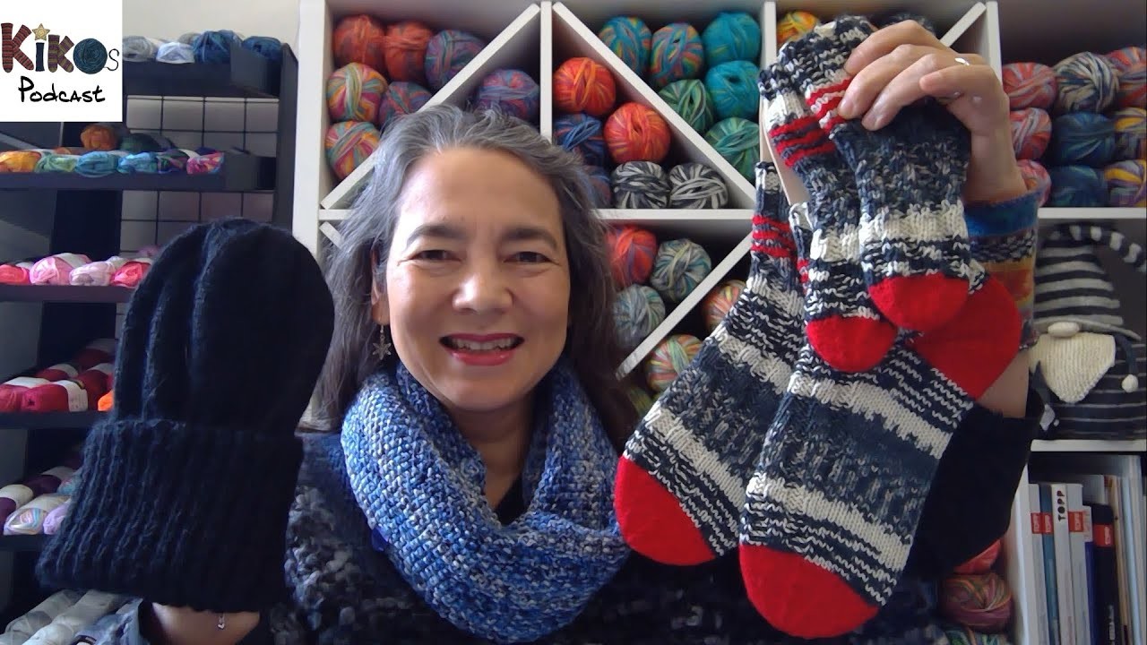 Kiko's Knitting Podcast #170 - 4 Socks & a Hat