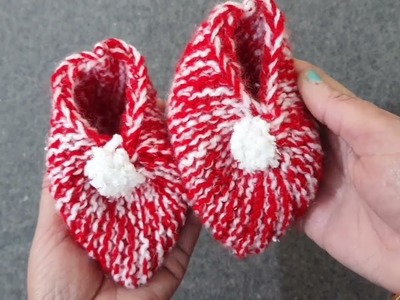 Knitting Babies Belly Socks & Woolen Shoes Like Share & subscribe Please