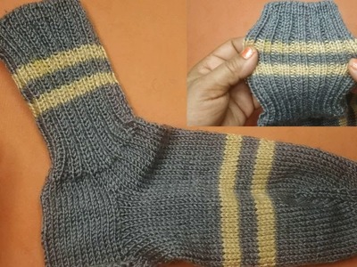 Knitting Socks for Gents | Socks for Gents | Socks Knitting design