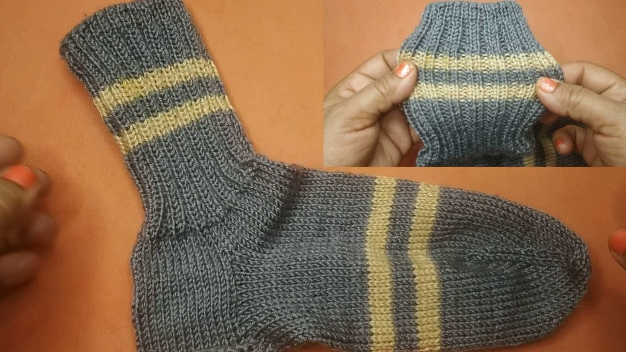 Knitting Socks for Gents | Socks for Gents | Socks Knitting design