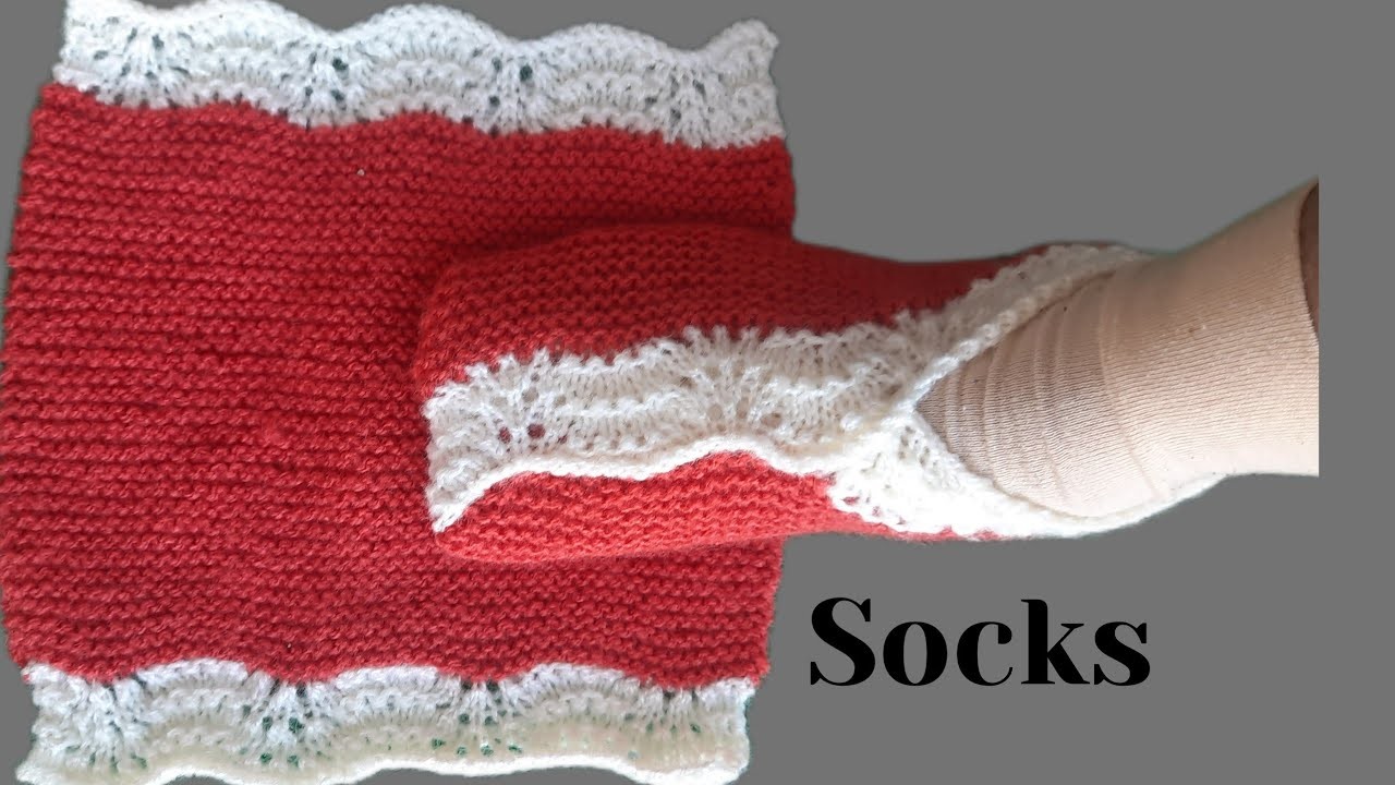 Ladies socks, kaise banaye| new pattern | full tutorial | #rekha_knitting_zone