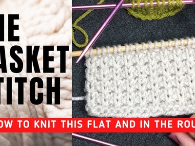 Learn to knit the Basket Stitch