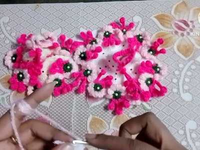 No.4-5 Very????pretty crochet woollen????Turban.Pagdi.Mukut making for Kanha.Laddu.Thakurji. 