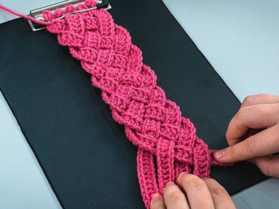 Original crochet headband - crochet tutorial!