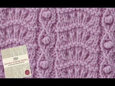 Pattern 56 from the "250 Japanese knitting stitches" by Hitomi Shida
