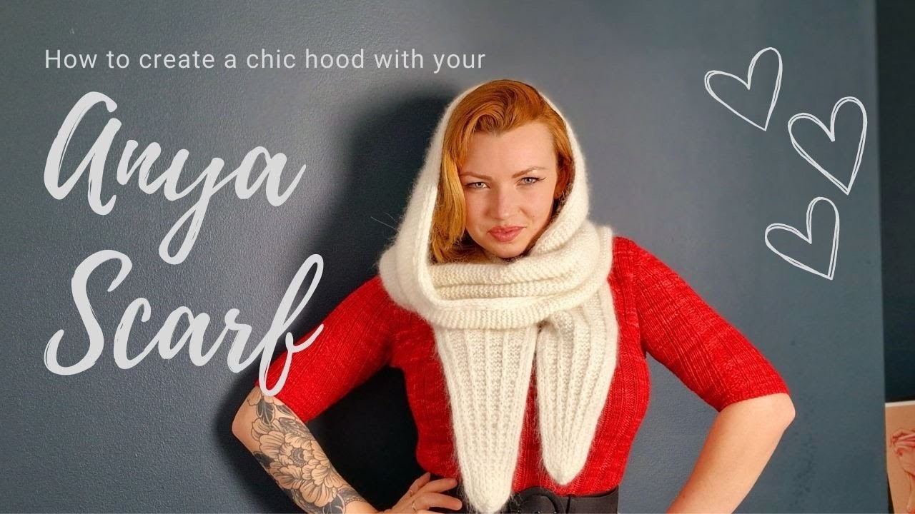 Ponder & Ply - The Anya Scarf - Hood Tutorial