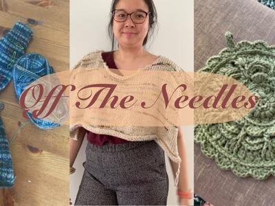 Projects I need to finish! Clearing the needles in January | Knitting Podcast Ep 10
