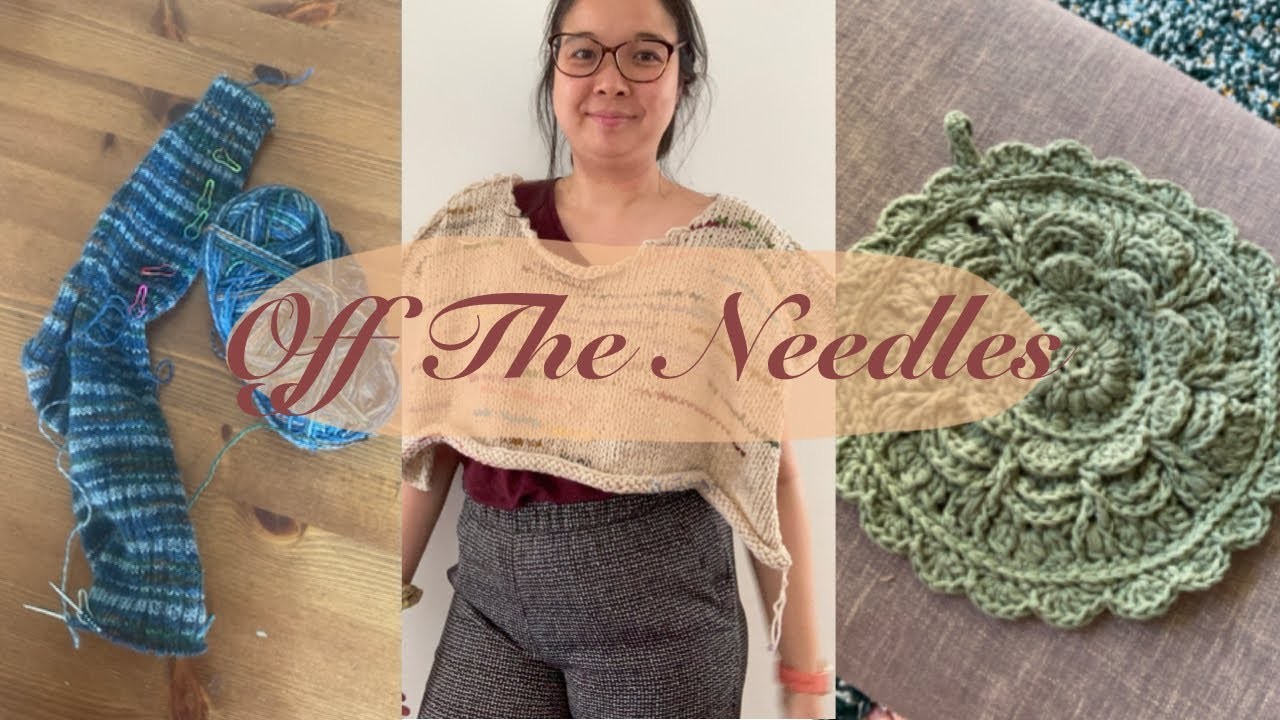 Projects I need to finish! Clearing the needles in January | Knitting Podcast Ep 10