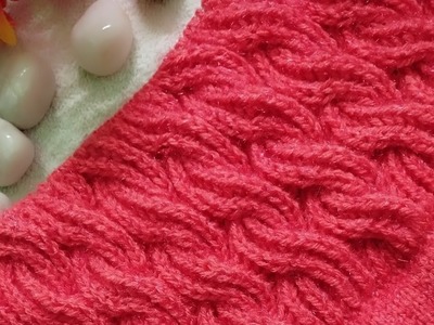 Reversible knitted pattern for cardigan,sweater,cap,frock,babyblanket.how to knitt reversible design