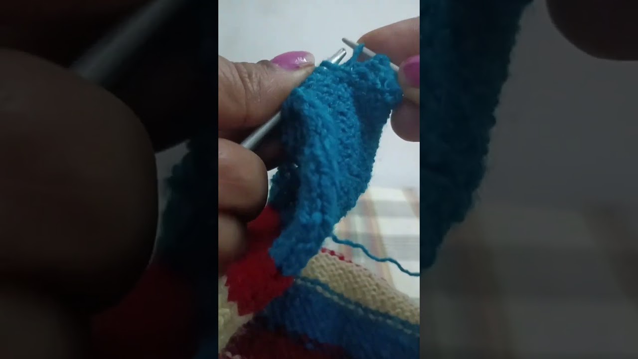 Simple socks hand knitting tutorial for beginners #saadi juraab kaise banaye #