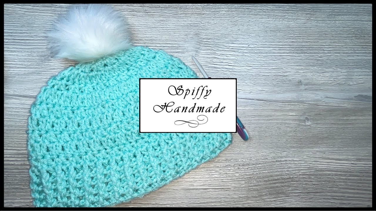 Softly textured Beanie Hat Tutorial for #payingitforwardfriday Stitch in the round