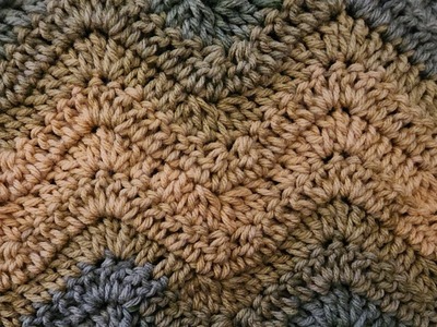 The Wavy Chevron Stitch - Crochet Tutorial!